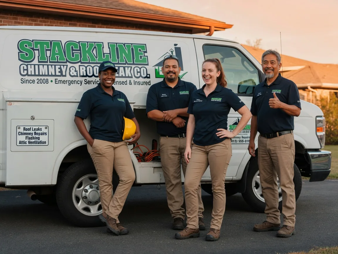 Chimney flashing repair company in West Liberty, IL